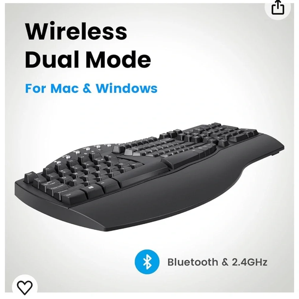 Perixx Periboard-612 wireless ergonomic split keyboard ⌨️
